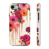 Floral Phone Case - Tough Cases with Vibrant Flower Design